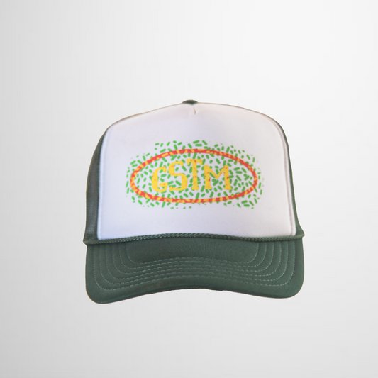 Green GSTM Confetti Trucker Hat